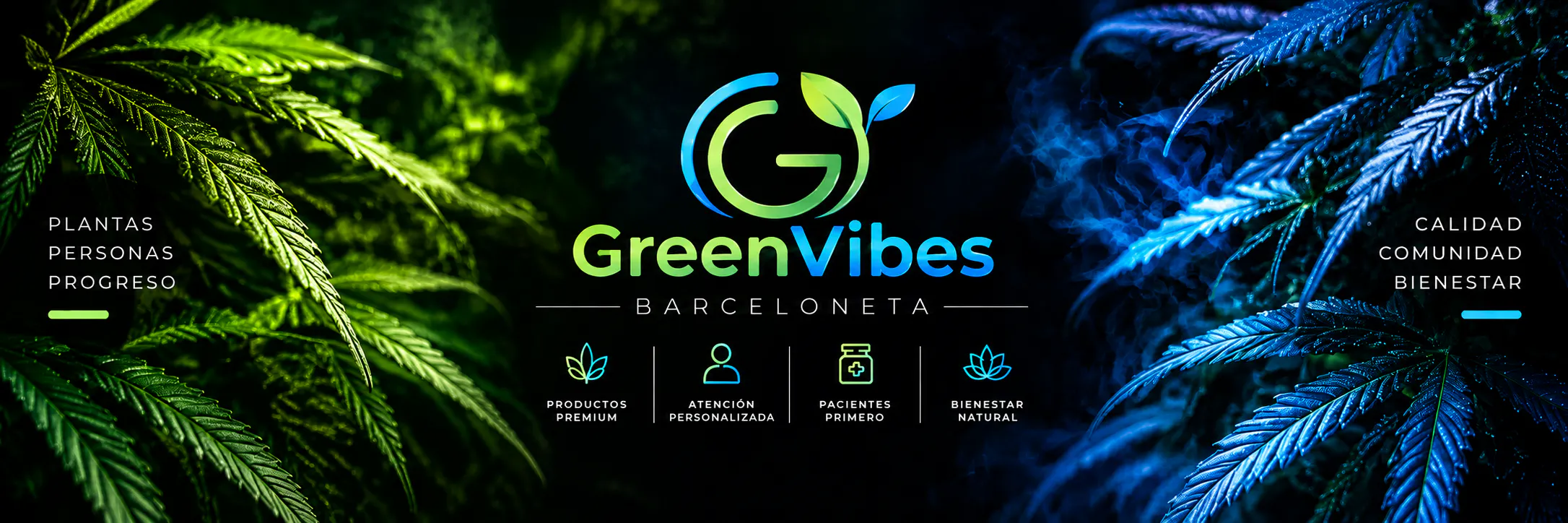 Green Vibes Barceloneta listing banner