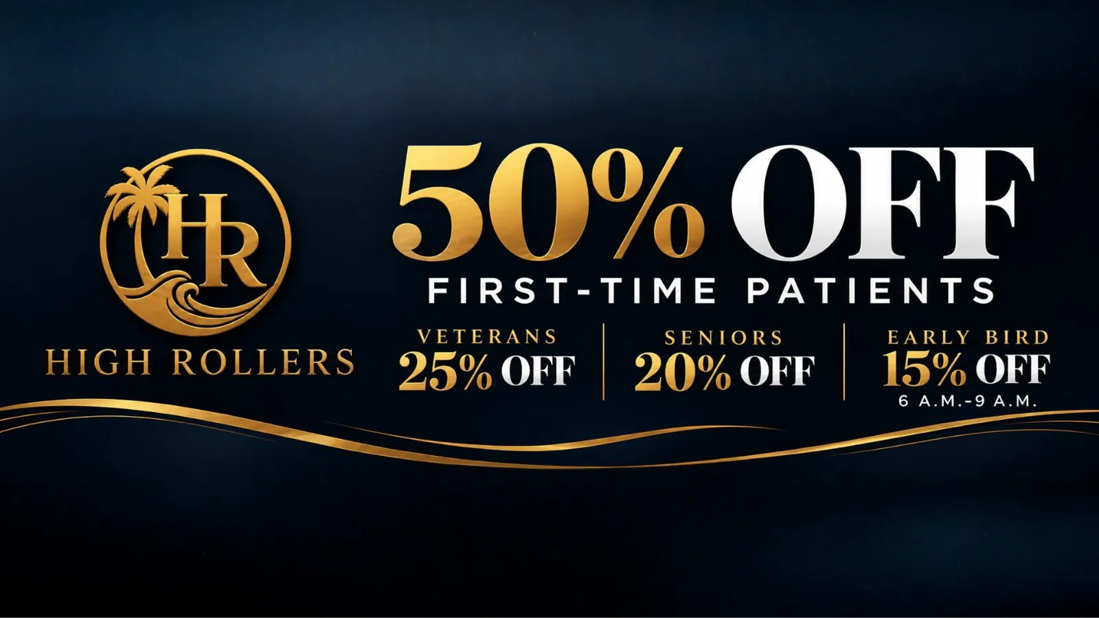 High Rollers listing banner