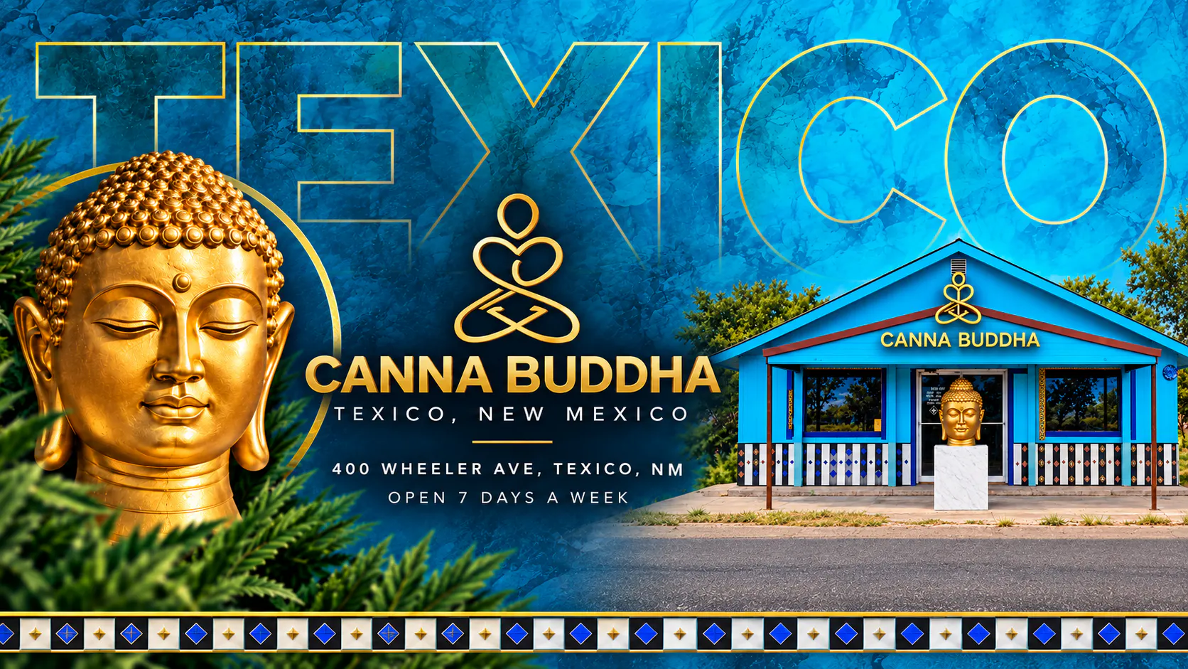 Canna Buddha of Texico listing banner