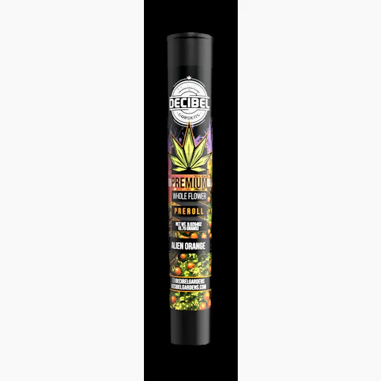 Decibel Gardens - Alien Orange | Pre Roll | 0.75g - 1