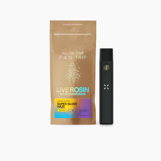 PAX - Super Silver Haze | Live Rosin Diamond Disposable | 1g - 1