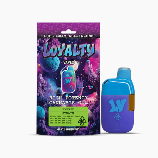 Loyalty Vapes - Loyalty Vapes | Chemdawg | Disposable | 1g - 1