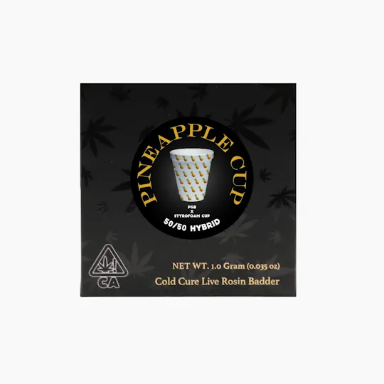 Team Elite Genetics - Pineapple Cup | Rosin | Cold Cure Badder | 1g - 1