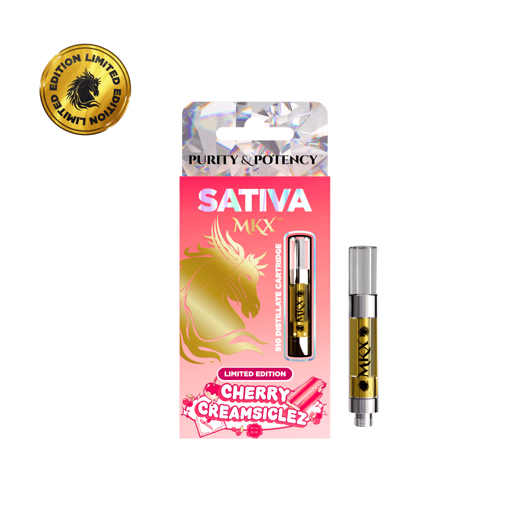 MKX Oil Co - (Limited Edition) Cherry Creamsiclez | Cartridge | 1g - 1