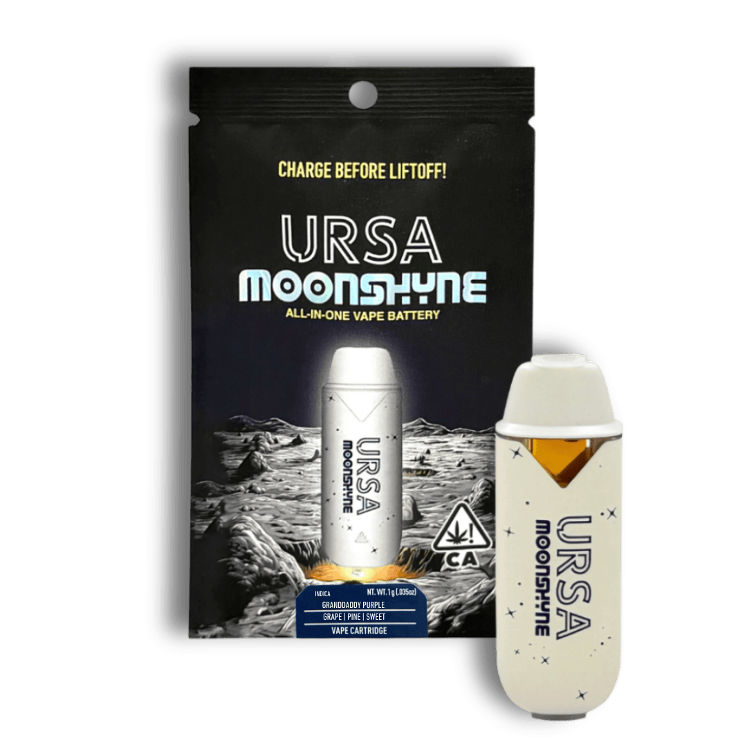 URSA Extracts - Granddaddy Purple | Moonshyne Disposable | 1g - 1