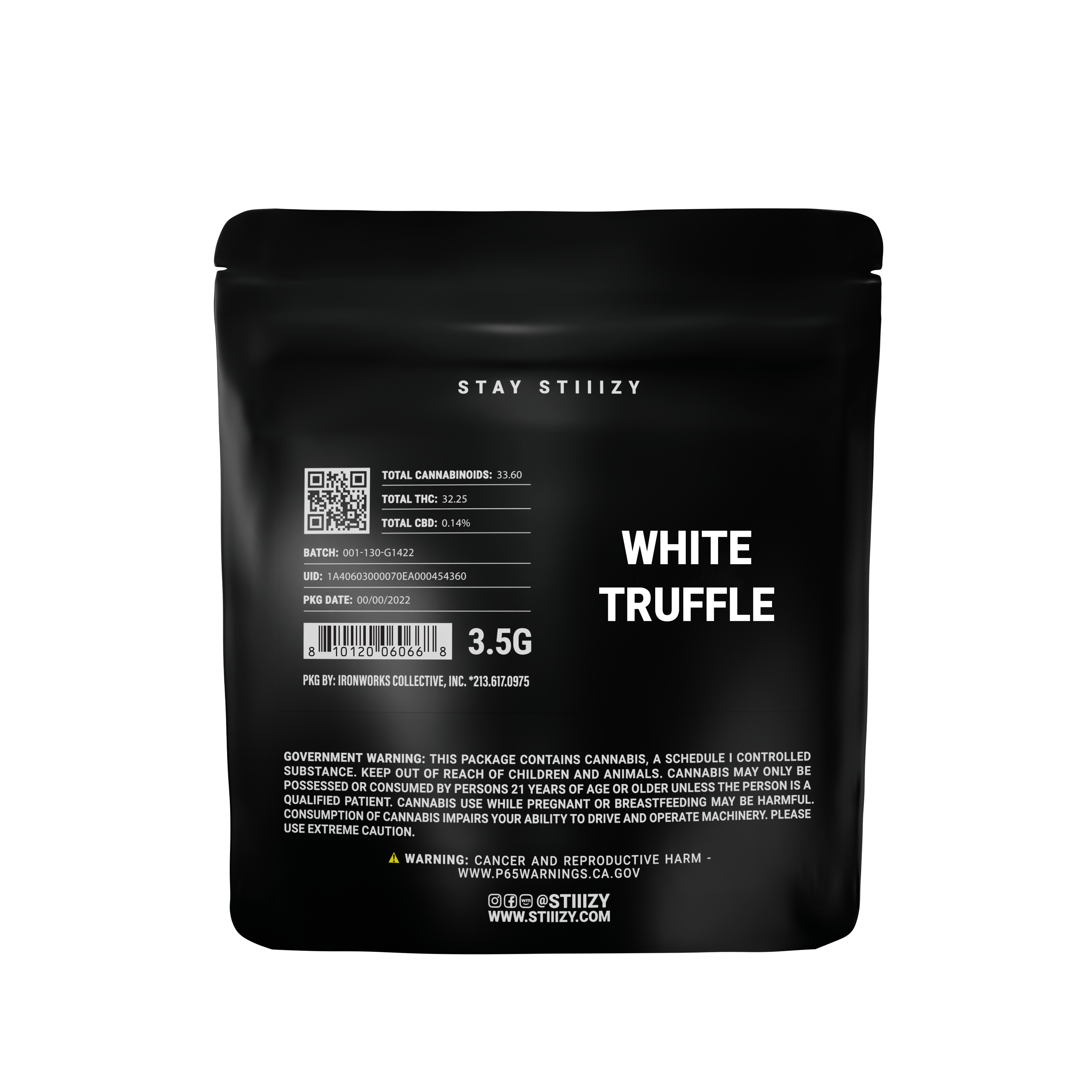 STIIIZY - WHITE TRUFFLE - 3.5G - 1