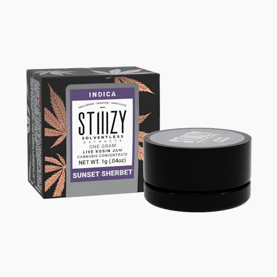 STIIIZY - - SUNSET SHERBET - Live Rosin Jam - 1