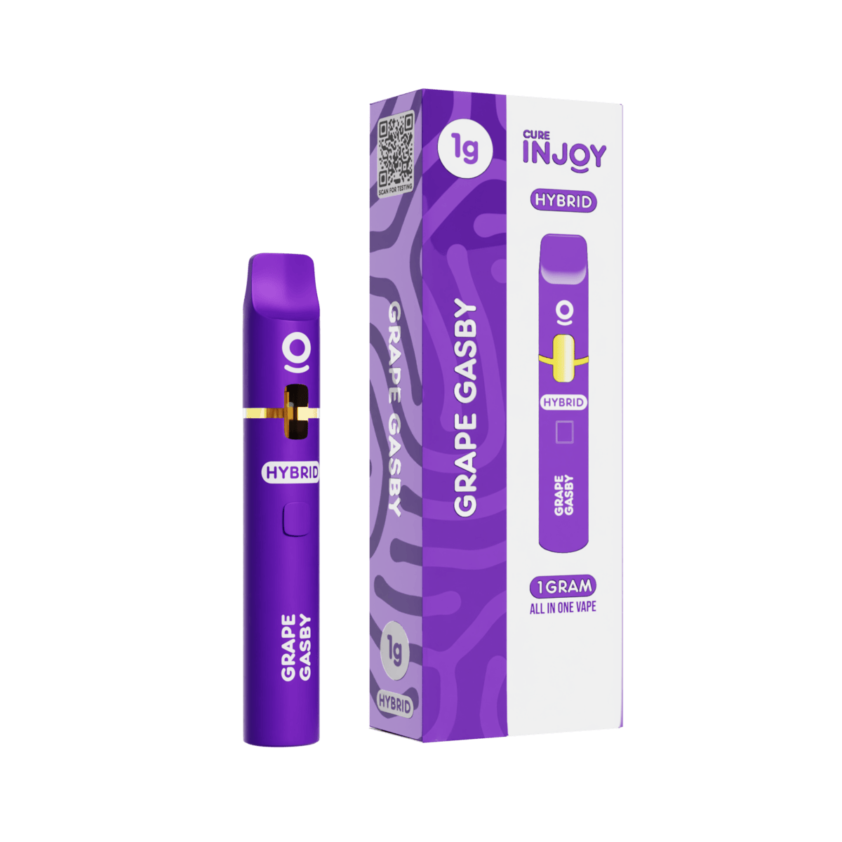 Cure Injoy - Grape Gasby | Disposable | 1g - 1
