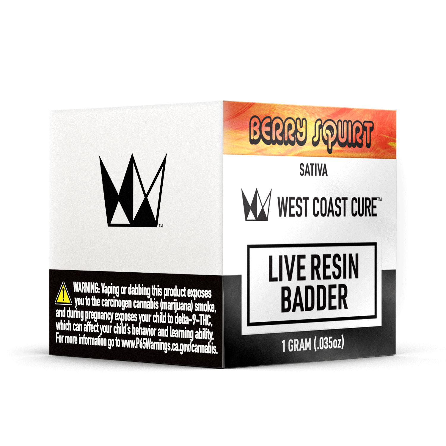 West Coast Cure - Berry Squirt Live Resin Badder - 1