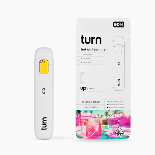 turn - Hot Girl Summer | Botanica Blends | AIO | Sativa | 1g (1) - 1