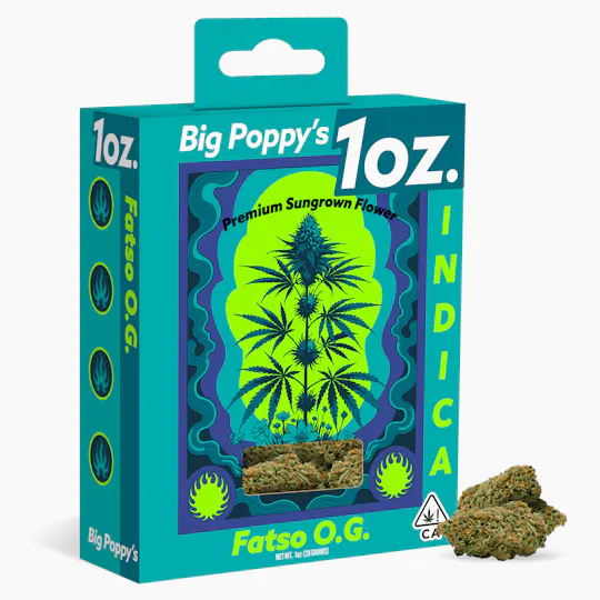Poppy’s - Poppy's | Big Poppy's | Fatso OG | Big Buds | 28g - 1