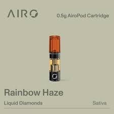 Airo Brands - Rainbow Haze | AiroPod - Liquid Diamond | 0.5g Pod - 1