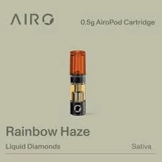 Airo Brands - Rainbow Haze | AiroPod - Liquid Diamond | 0.5g Pod - 1