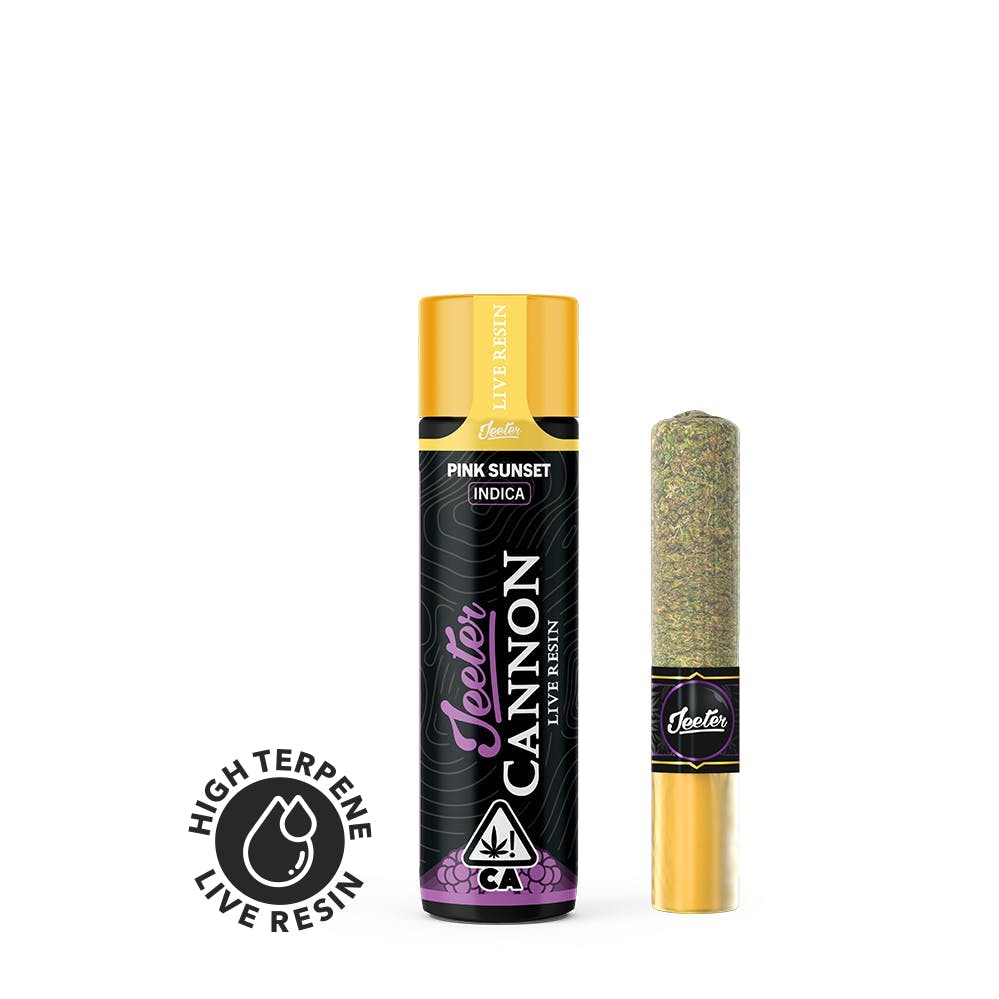 Jeeter - Jeeter | Pink Sunset | Live Resin Cannon | Infused Joint | 1.3g - 1