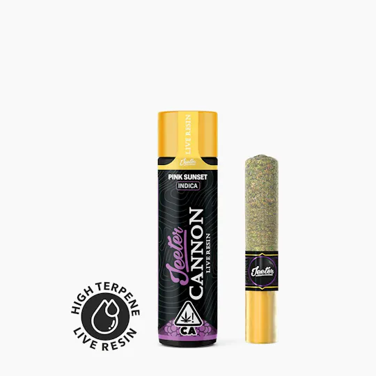Jeeter - Jeeter | Pink Sunset | Live Resin Cannon | Infused Joint | 1.3g - 1