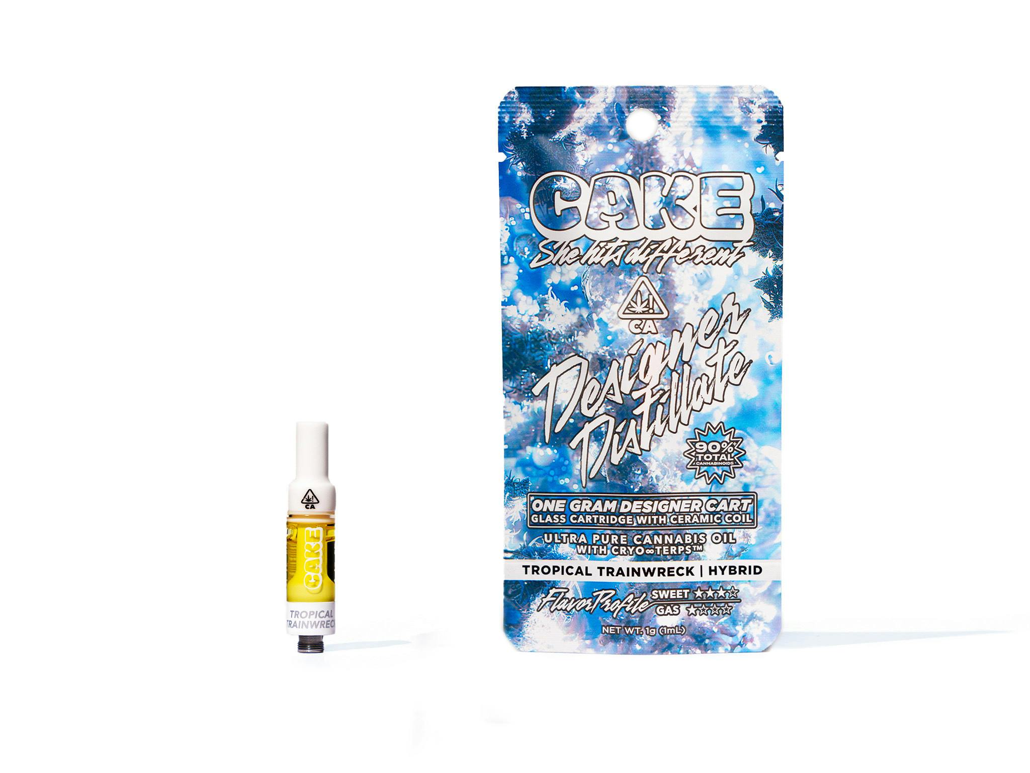 CAKE she hits different - Tropical Trainwreck | Cartridge | 1g - 1