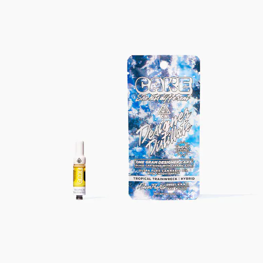 CAKE she hits different - Tropical Trainwreck | Cartridge | 1g - 1