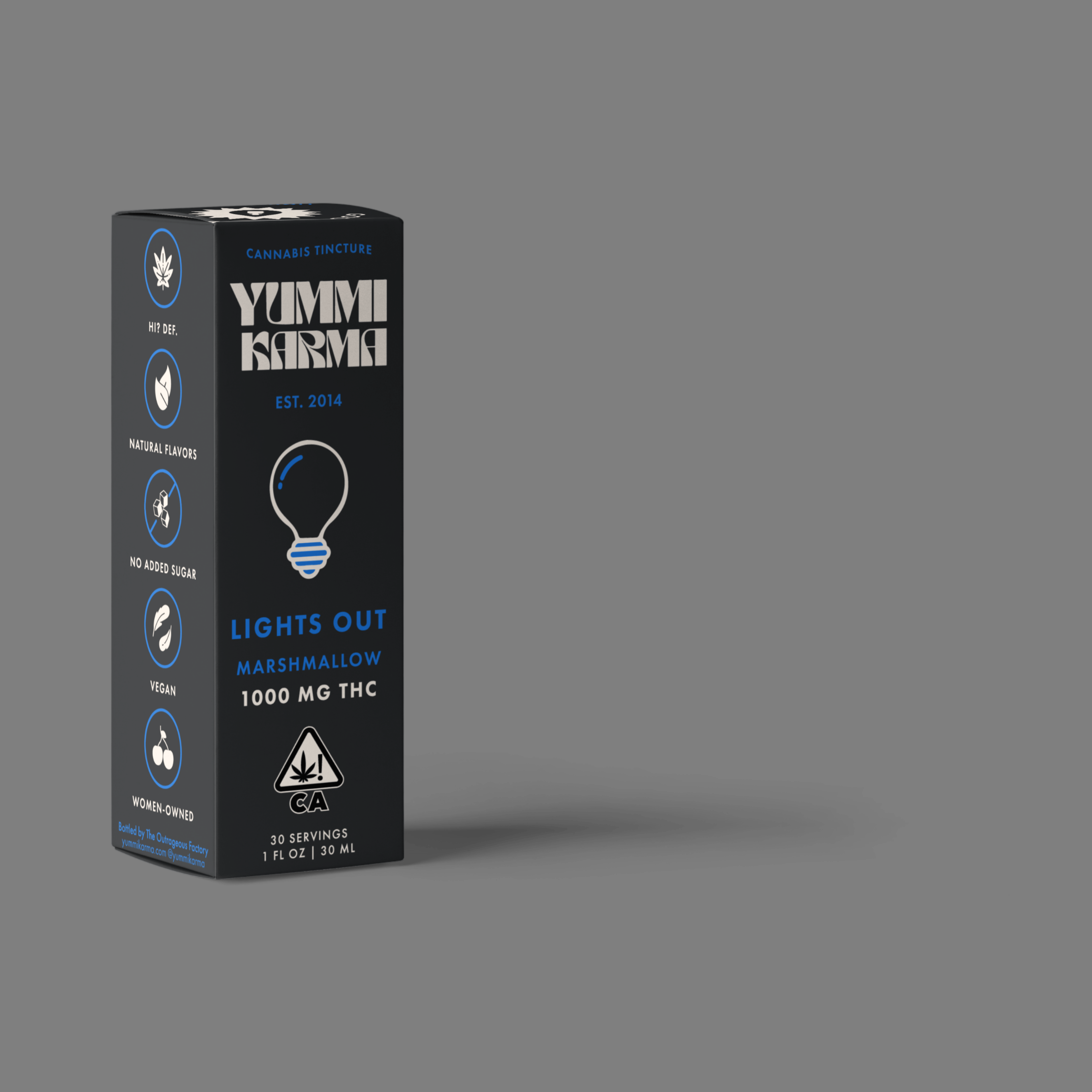 Yummi Karma - Yummi Karma Drops - Lights Out Drops 1000mg THC - 1