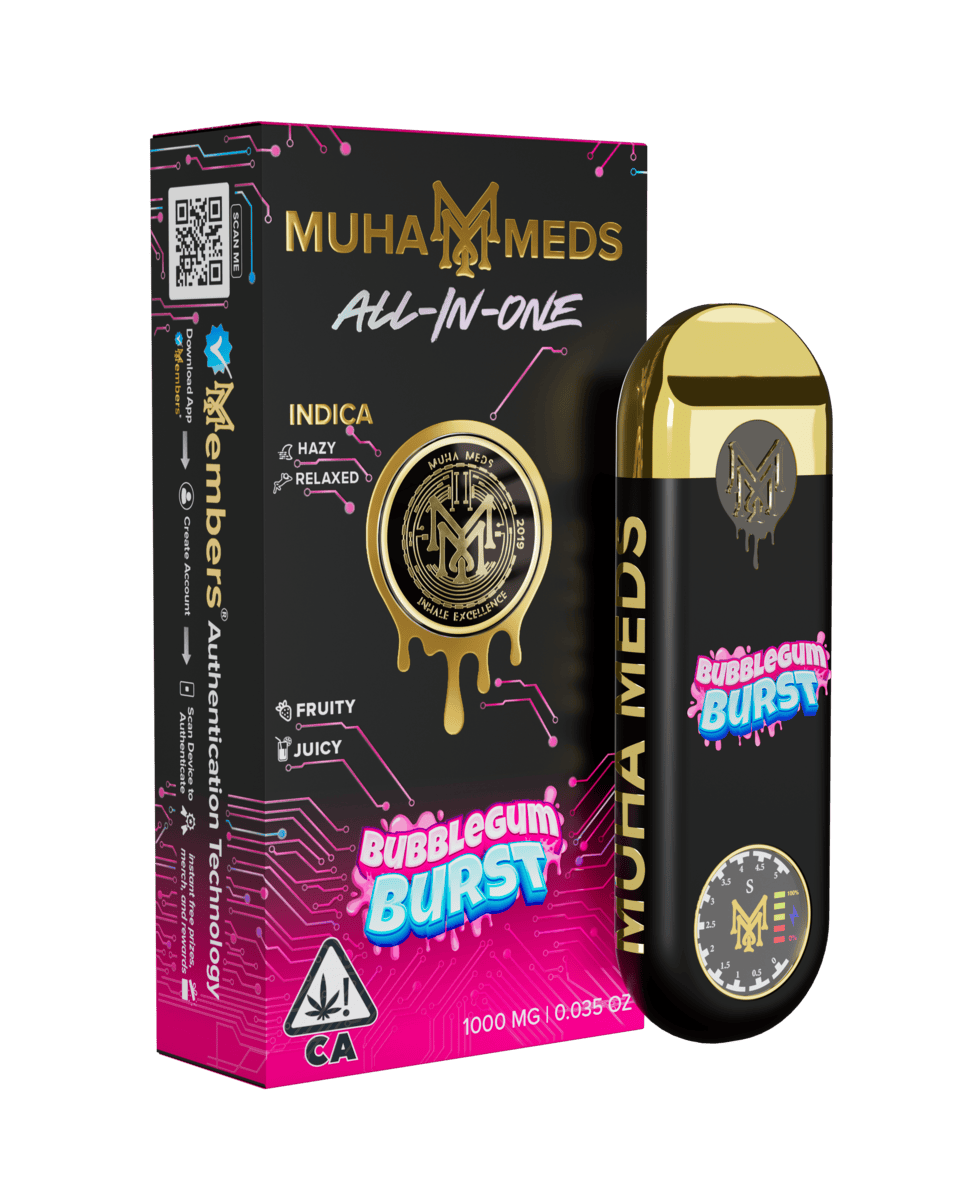 Muha Meds - Muha Meds | Bubblegum Burst | Disposable | 1g - 1