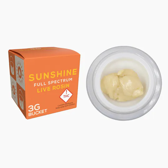 Sunshine - Cap Junky | Full Spec Rosin | 3g Bucket - 1
