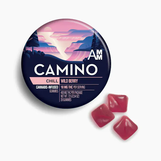 Camino - Chill | Wild Berry Gummies | 400mg | 20ct | 20mg/ea - 1