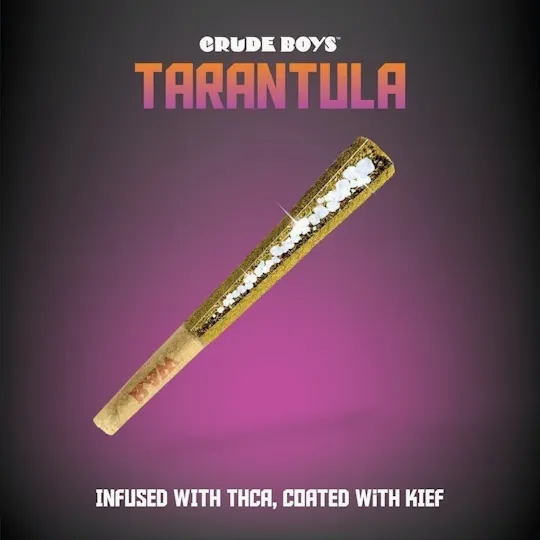 Crude Boys Concentrates - Red Wine | Tarantula Infused Joint | 1.1g - 1
