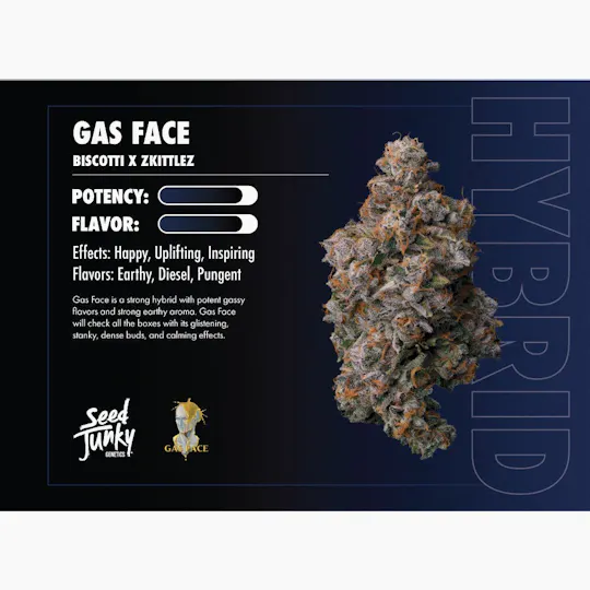 Seed Junky - Gas Face | Big Buds | 3.5g - 1