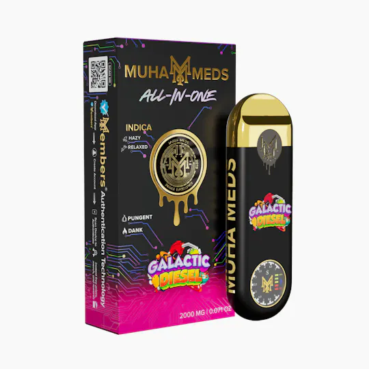 Muha Meds - Muha Meds | Galactic Diesel | Disposable | 2g - 1