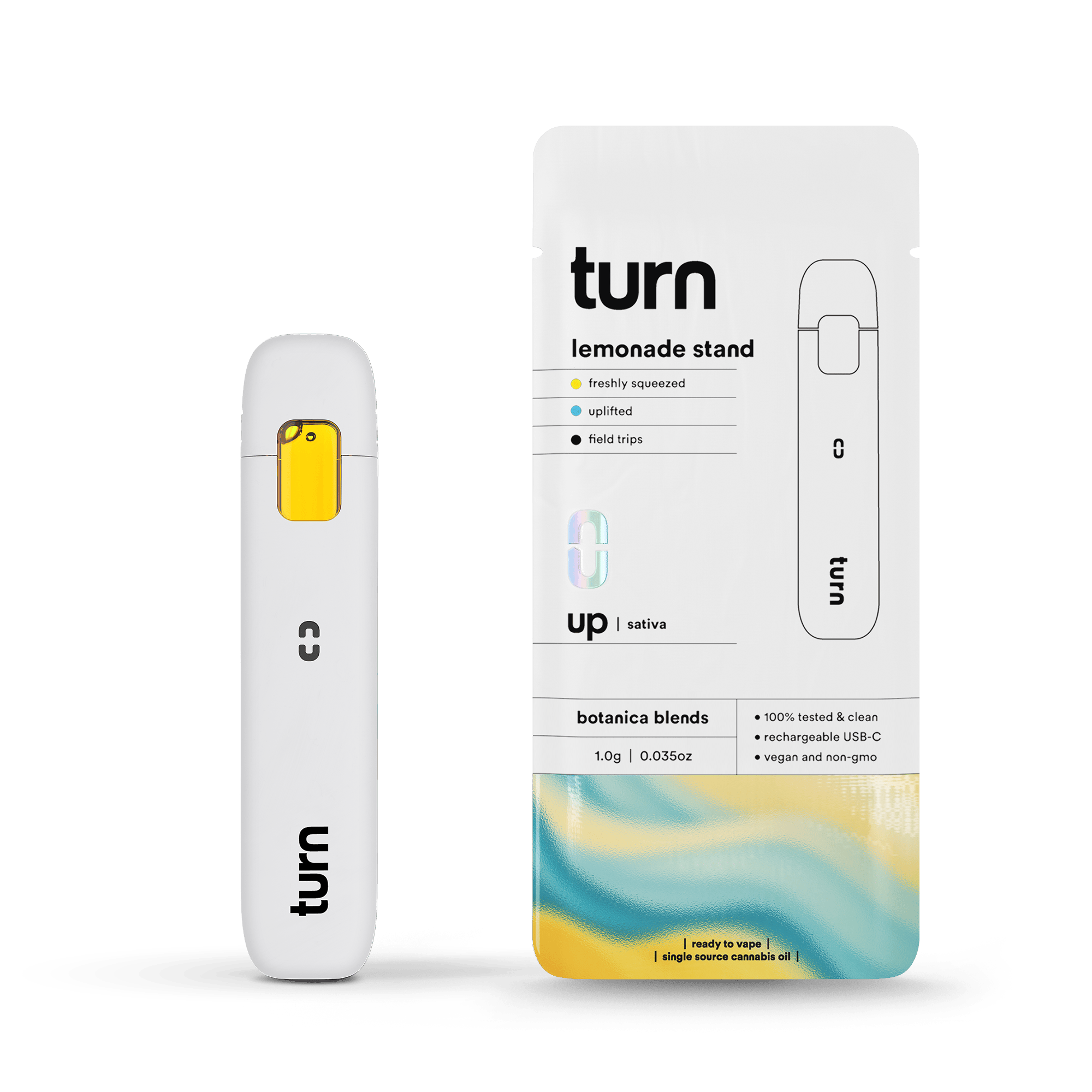 turn - Lemonade Stand | Botanica Blends | AIO | Sativa | 1g - 1