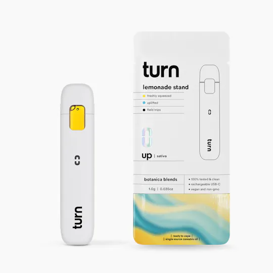 turn - Lemonade Stand | Botanica Blends | AIO | Sativa | 1g - 1