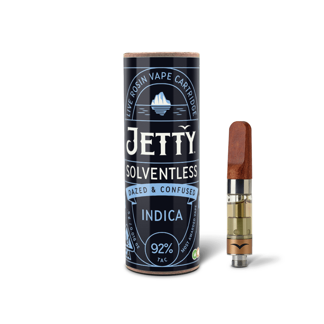 Jetty Extracts - Dazed & Confused | Live Rosin Cartridge | 0.5g - 1