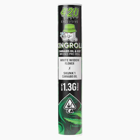 Kingroll - White Widow x Skunk | Infused Joint | 1.3g - 1