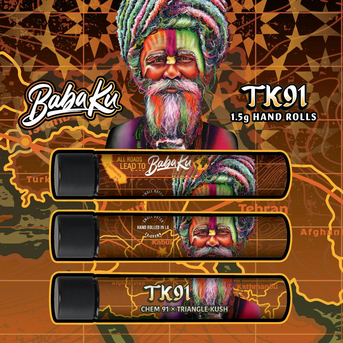 Baba Ku Farms - Baba Ku Farms | TK91 | Joint | 1.5g - 1