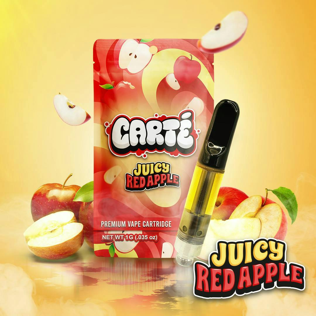 Carté - Carté | Juicy Red Apple | Cartridge | 1g - 1