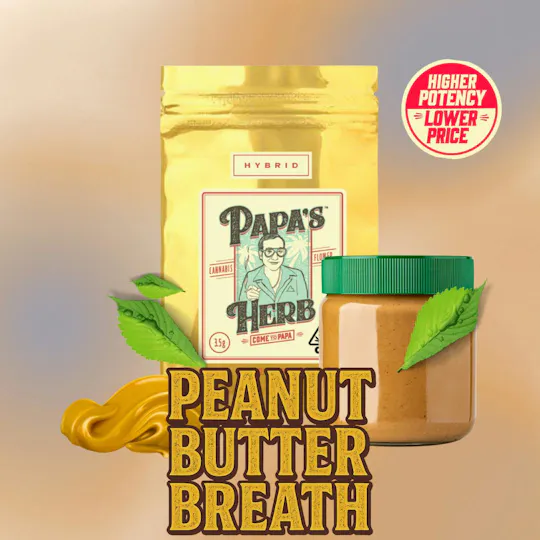 Papa's Herb - Peanut Butter Breath | Big Buds | 3.5g - 1