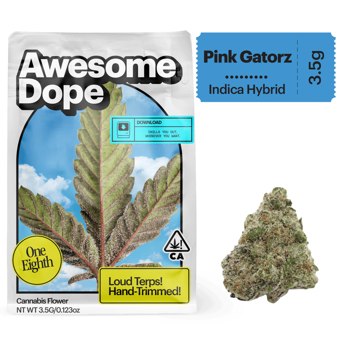 Awesome Dope - Pink Gatorz | Big Buds | 3.5g - 1