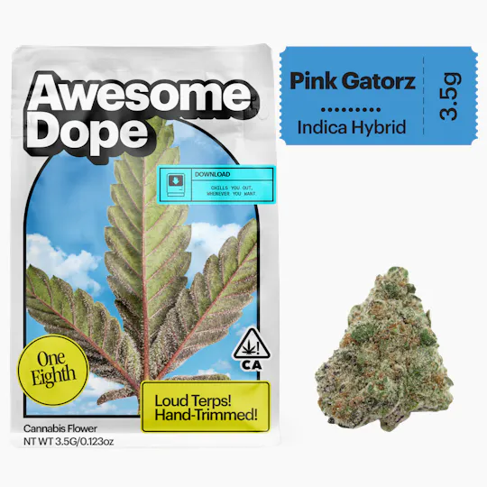 Awesome Dope - Pink Gatorz | Big Buds | 3.5g - 1