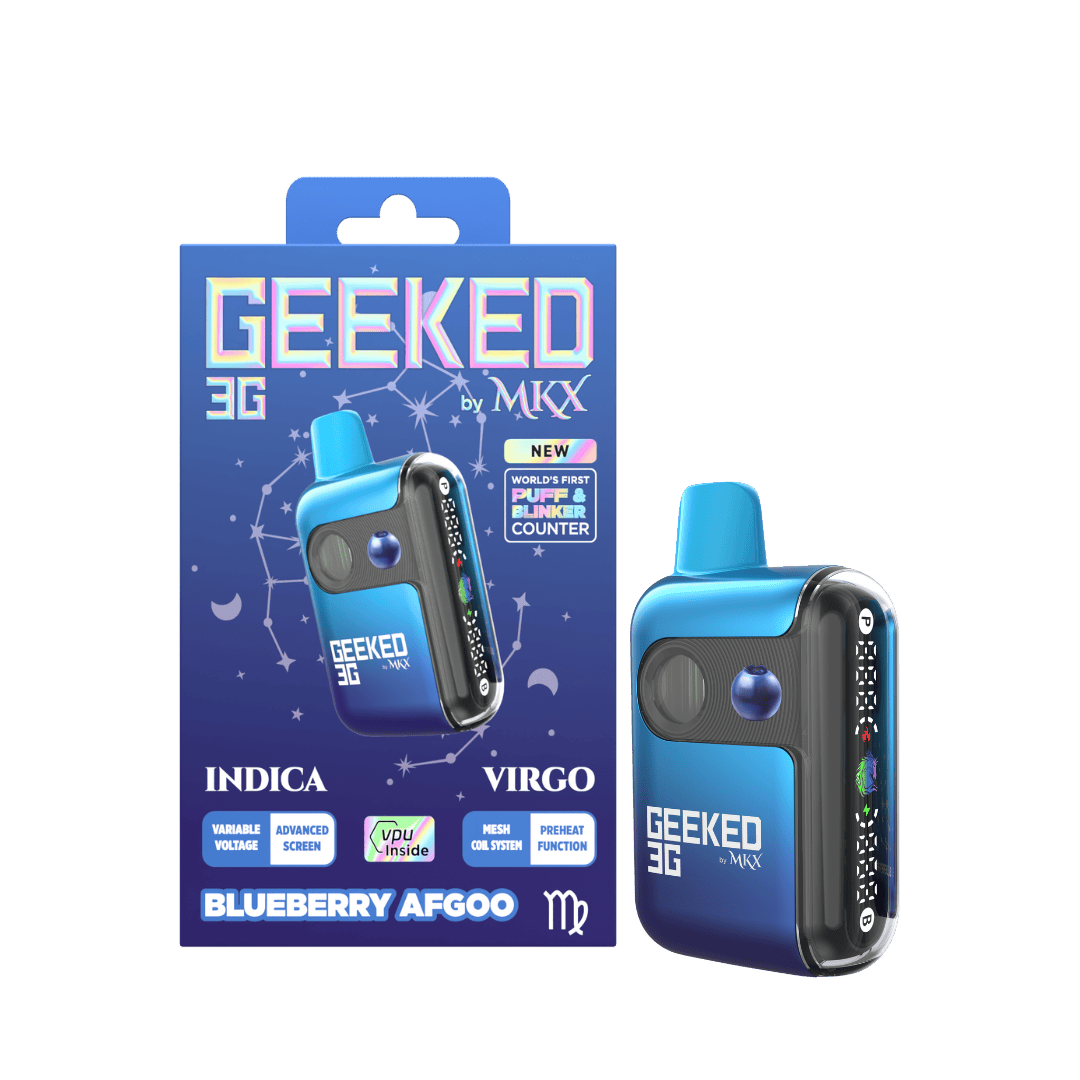 MKX Oil Co - Blueberry Afgoo | Geeked Disposable | 3g - 1