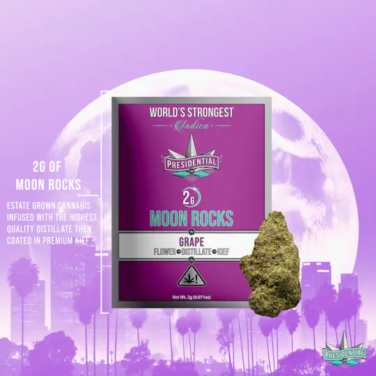 Presidential - Presidential Moon Rocks - Grape 2g - 1