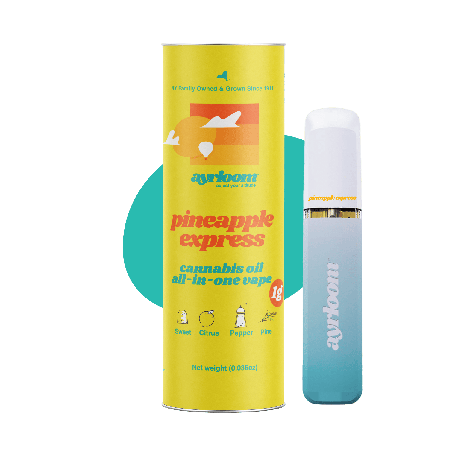 ayrloom - Pineapple Express| Disposable | 1g - 1