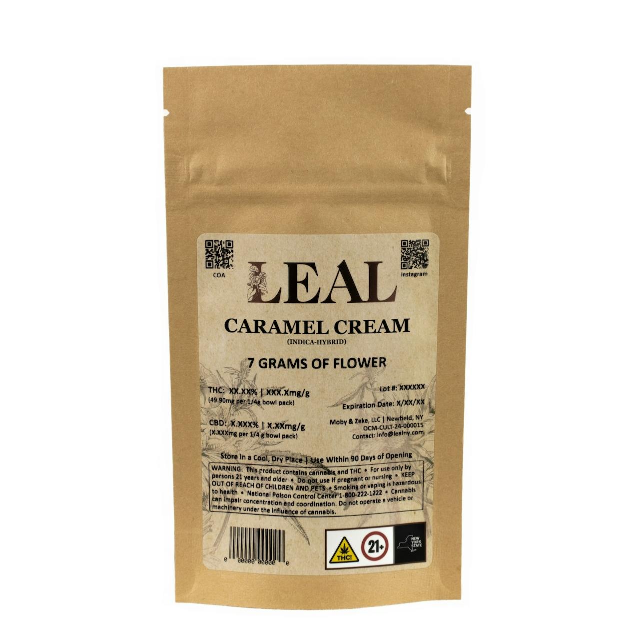 Leal - Caramel Cream | Big Buds | 7g - 1