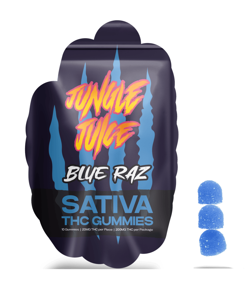 Jungle Juice - Jungle Juice | Blue Raz | Gummies | 200mg - 1