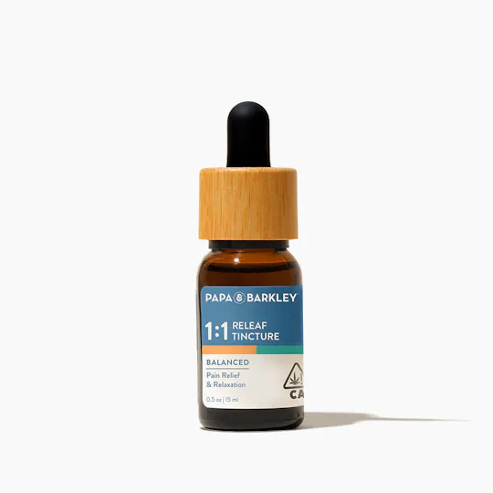 Papa & Barkley - Releaf Tincture 1:1 CBD:THC, 15ml - 1