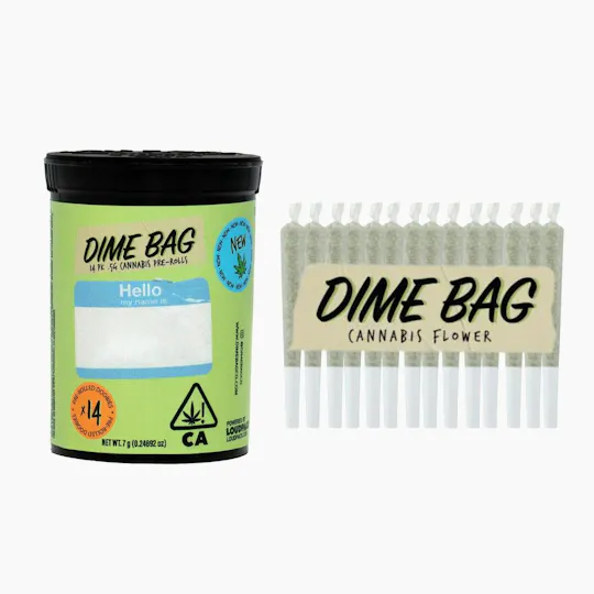 Dime Bag - Banana Diesel | Minis | 0.5g each | 14pk - 1
