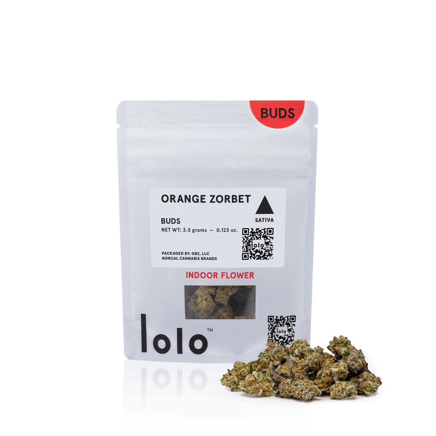 lolo - Orange Zorbet | Indoor Buds | 3.5g - 1