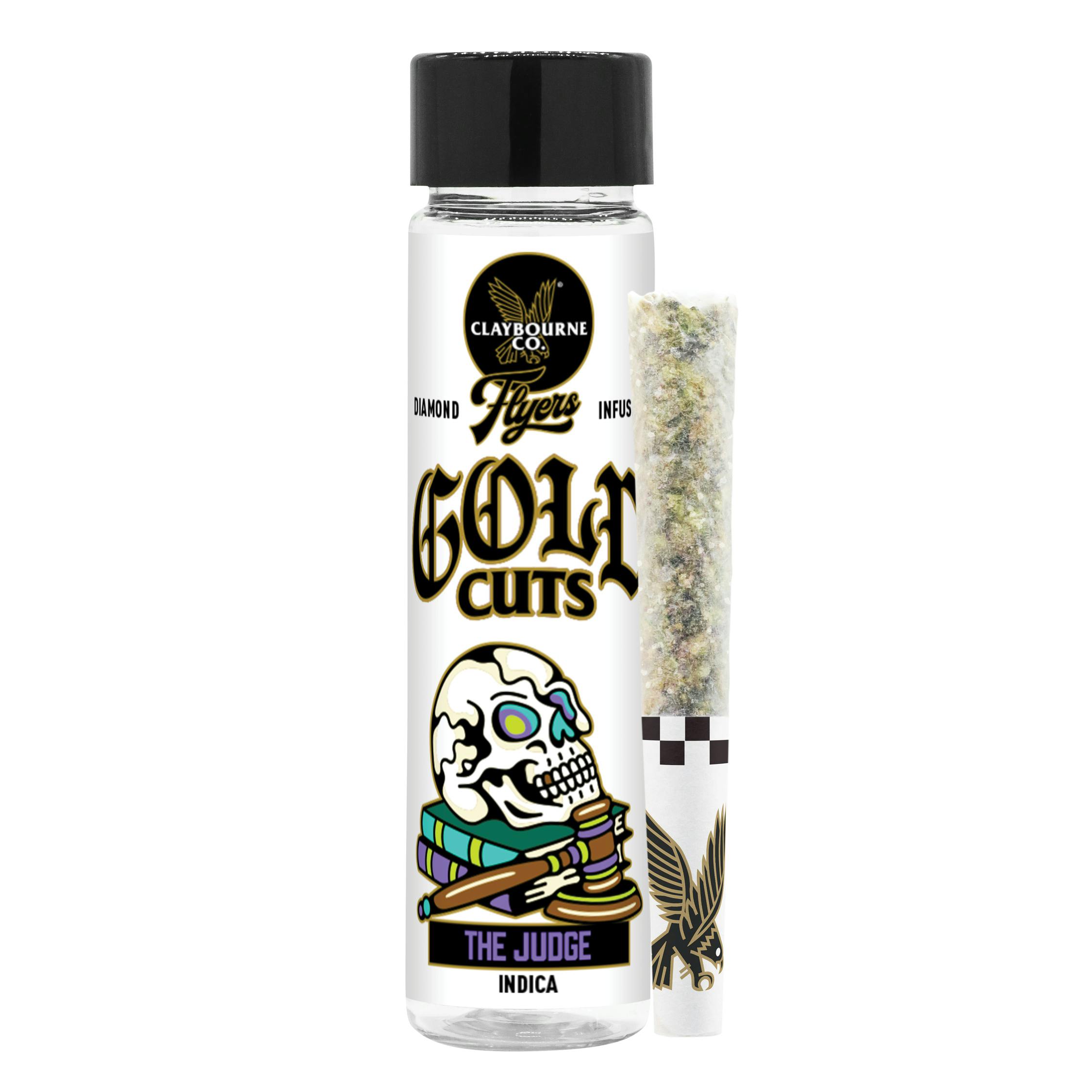 Claybourne Co. - The Judge (1g) - Diamond Infused Flyers Pre-Rolls - 1