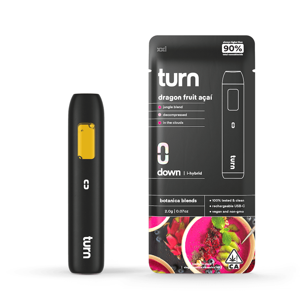 turn - Dragon Fruit Açaí | Botanica Blends | AIO | Indica-Hybrid | 2g (1) - 1