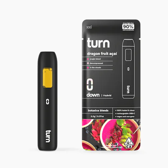turn - Dragon Fruit Açaí | Botanica Blends | AIO | Indica-Hybrid | 2g (1) - 1