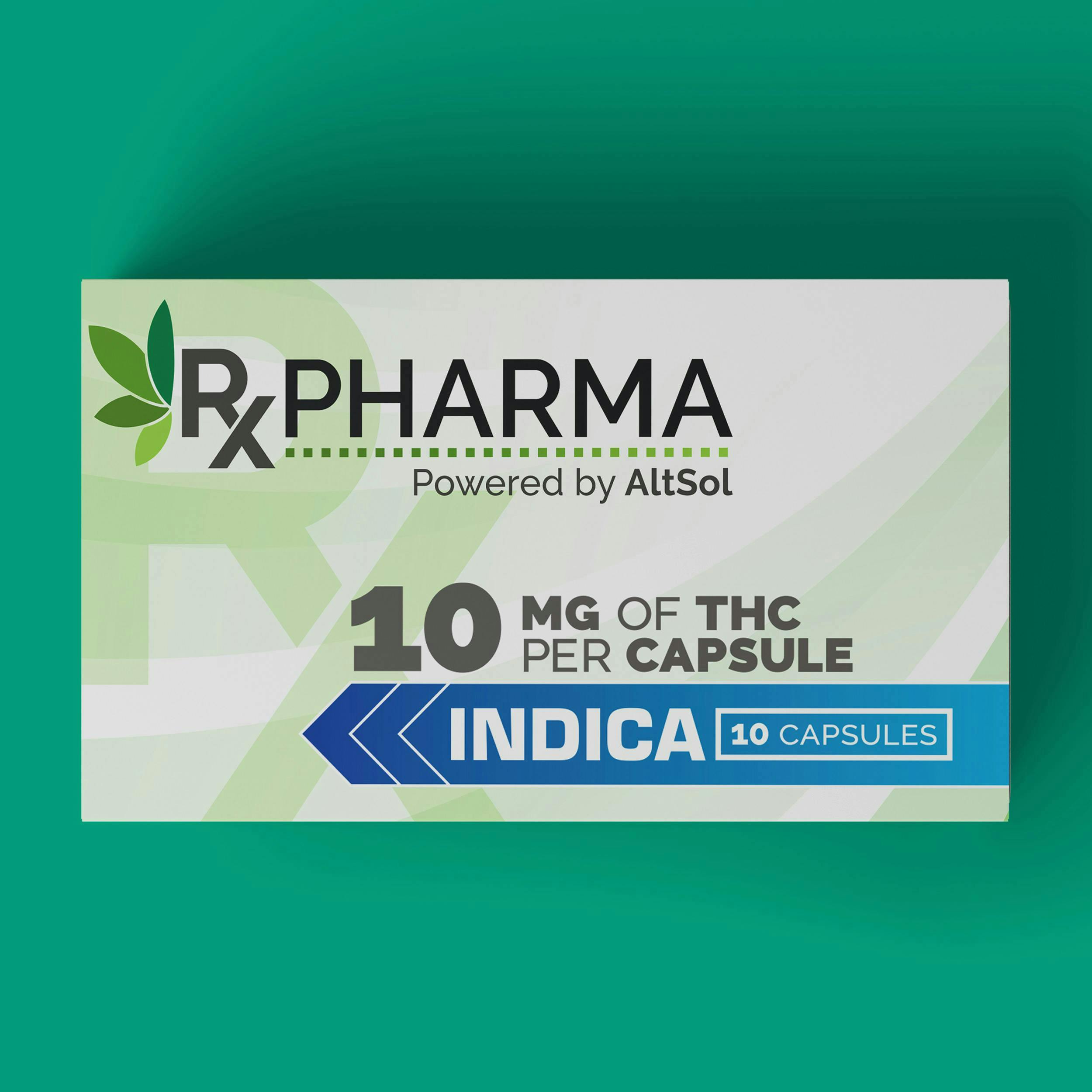 AltSol - Indica | Capsules | 100mg | 10ct | 10mg/ea - 1