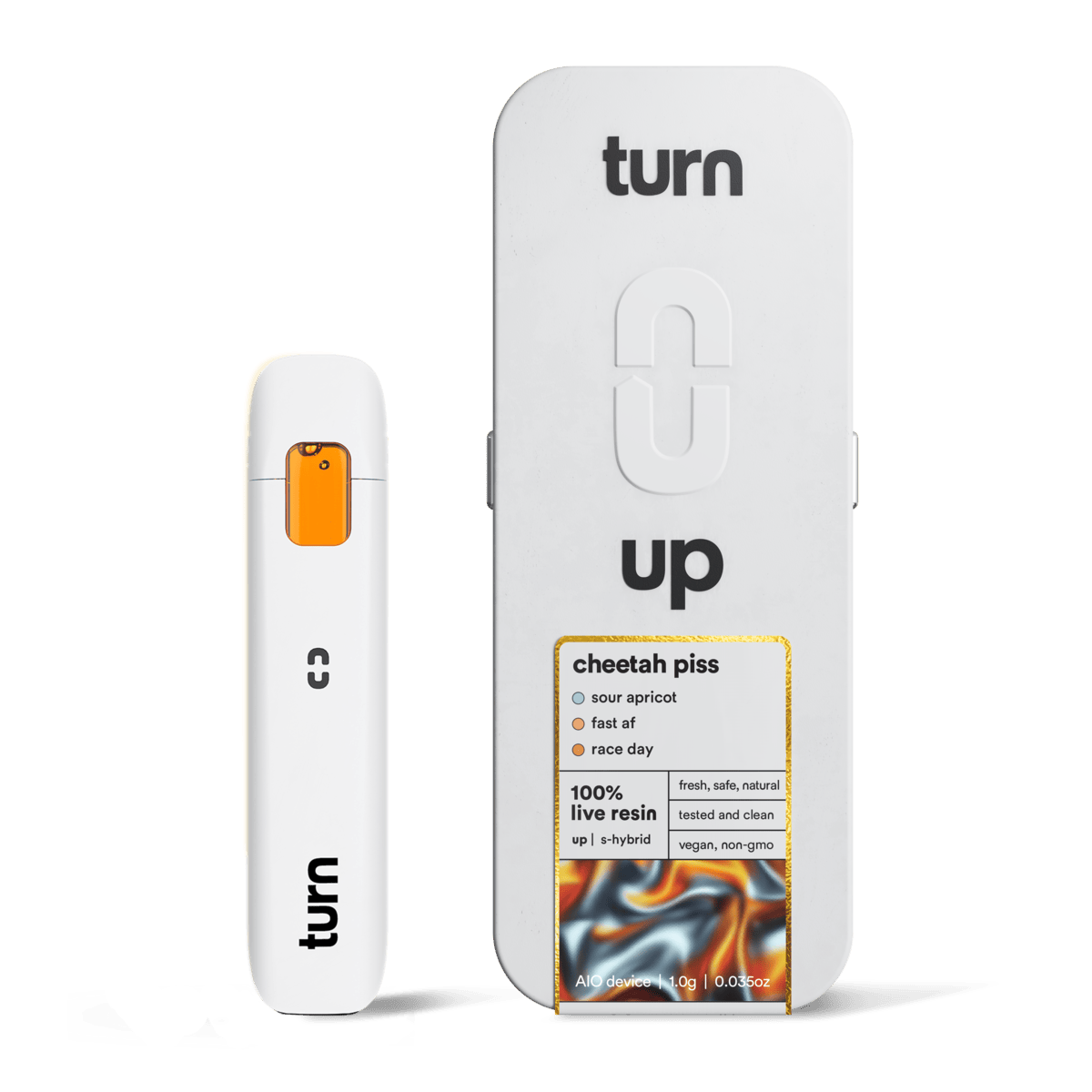 turn - Cheetah Piss | 100% Live Resin | AIO | Sativa-Hybrid - 1